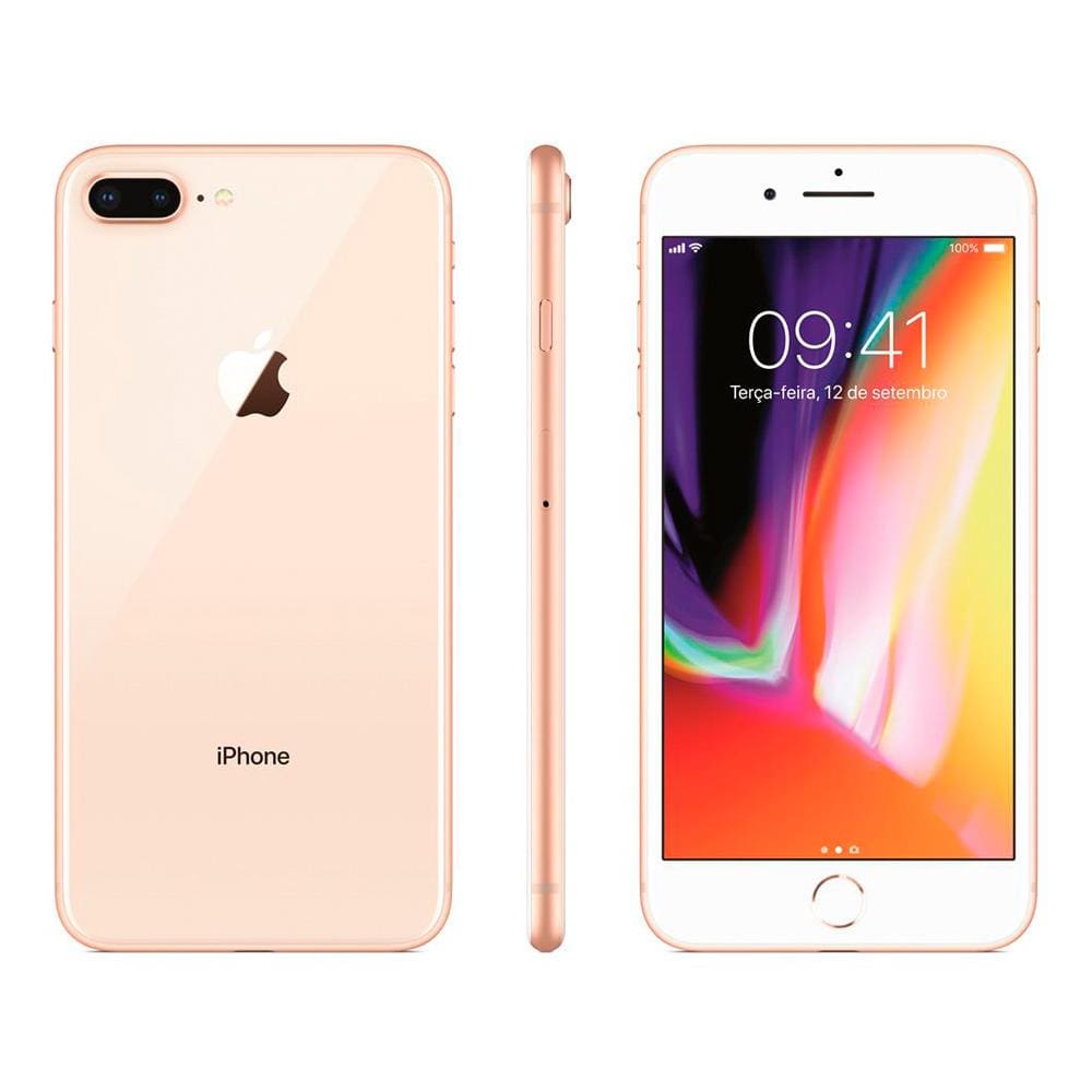 iPhone 8 Apple Plus com 64GB, Tela Retina HD | Casas Bahia