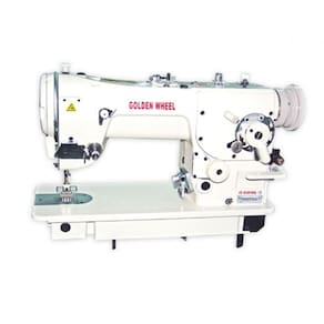 Máquina Industrial Zig Zag 2 e 3 pontinhos, Lub. Automática