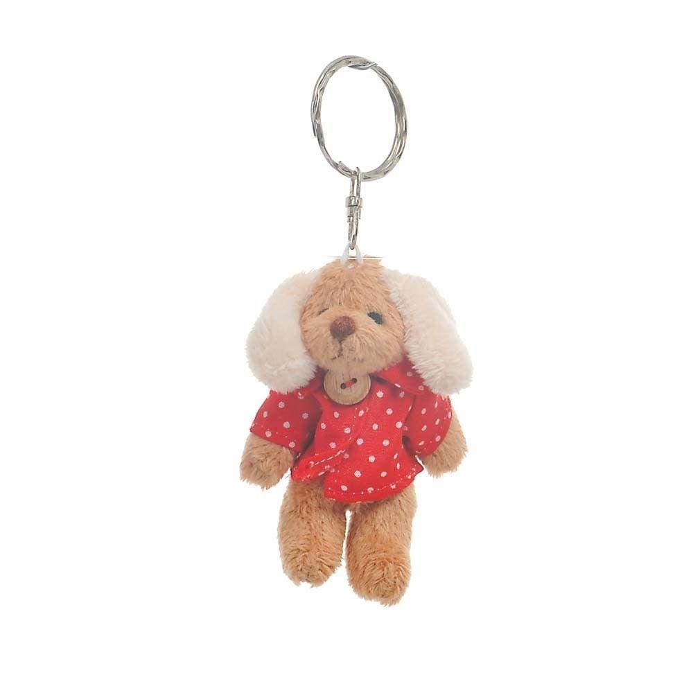 Chaveiro Cachorro De Natal P/ Chave Vermelho