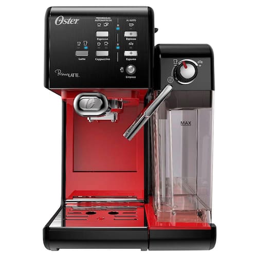 Cafeteira Expresso Oster PrimaLatte II 6701B Automática 19 Bar de Pressão - Preto/Vermelho é boa?