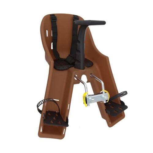 Cadeirinha Dianteira Baby Bike Kalf MARROM Menor preço em Cadeirinha Dianteira Baby Bike Kalf MARROM
