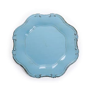 Sousplat Envelhecido P/ Mesa Posta Azul
