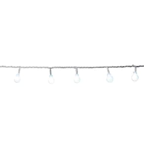 Pisca Pisca Bolas Led Natal 8 Funções 100L 6M 220V Branco