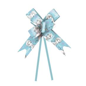 Laço Pronto Embalagem Presente Frozen Disney Azul 32Mm C/10
