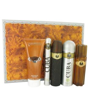 Perf.Cx.Pres.Cuba Gold Fragluxe EDT+P/Barba+ Des.+ Gel De Banho+5 ML EDT