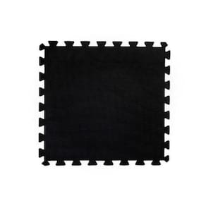 Tatame EVA Preto Conjunto com 10 Unidades 50cm x 50cm x 2cm