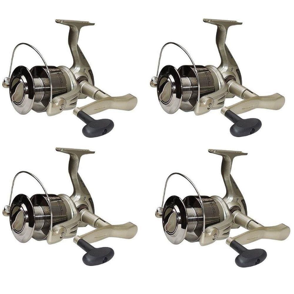 Kit 4 Molinetes Pesca Marine Sports Elite 1000 3 Rolamentos