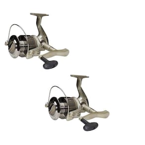 Kit 2 Molinetes Pesca Marine Sports Elite 6000 3 Rolamentos