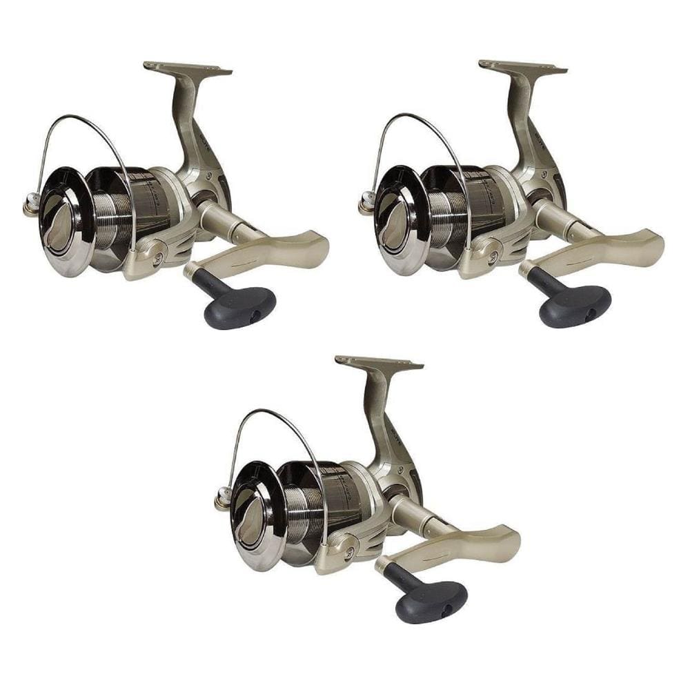 Kit 3 Molinetes Pesca Marine Sports Elite 6000 3 Rolamentos