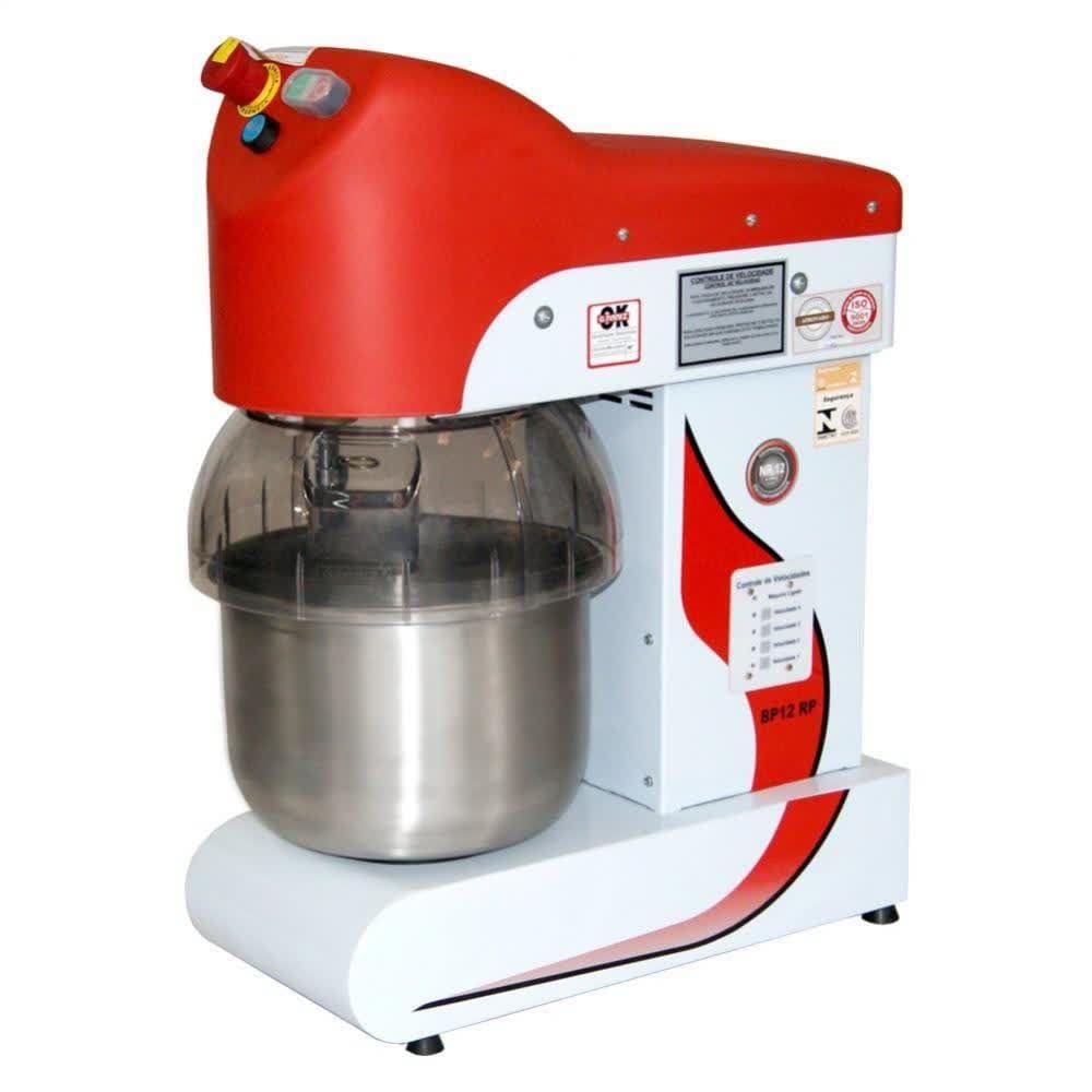 Batedeira Gpaniz Planetária Branco/vermelho 12l - 220v - Bp-12rp