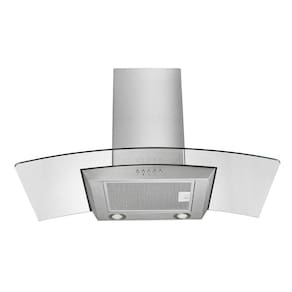 Coifa de Vidro 90cm Prata Multilaser - CE063