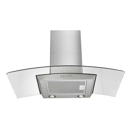 imagem-Coifa de Vidro 90cm Prata Multilaser - CE063 - 220v