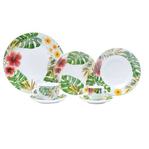 Aparelho Jantar 30pcs Chá Porcelana Super White Amazon Menor preço em Aparelho Jantar 30pcs Chá Porcelana Super White Amazon