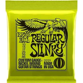 Encordoamento Guitarra Ernie Ball Regular Slinky 010 2221