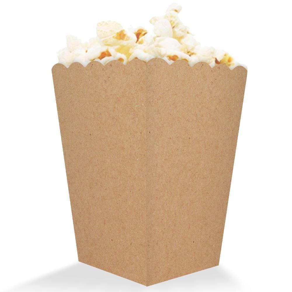 Caixa Caixinha para Pipoca Tamanho Mini 300un Kraft