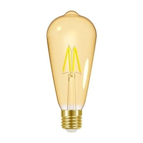 Lâmpada Led Dimerizável Taschibra Filamento Vintage ST64 4W E27