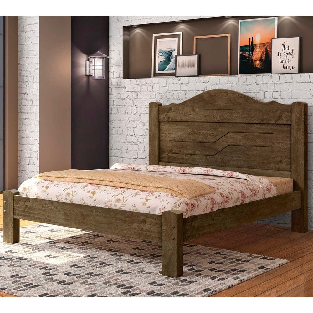 Cama Quarto Thalia Casal 140 cm