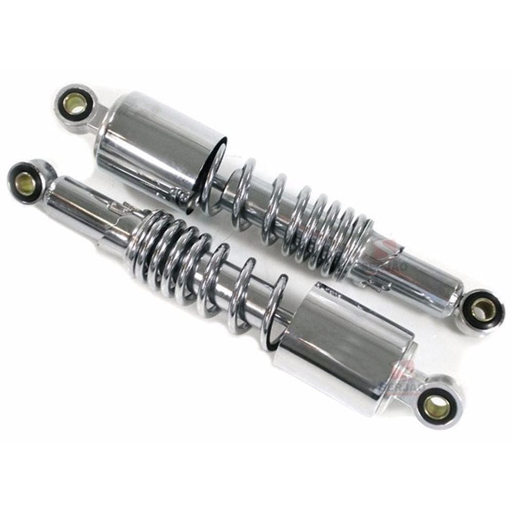 Amortecedor Dafra Kansas150 Cromado Par