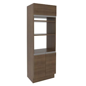 Torre Quente Madesa Glamy 70 cm 3 Portas - Rustic