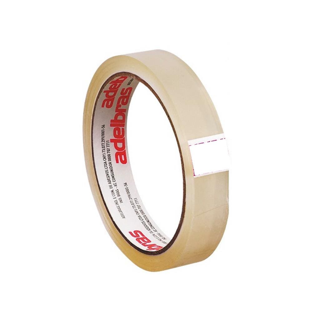 Fita Adesiva Cristal Qualitape 24mm x 50m