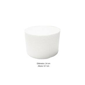 Base Bolo Falso Redondo 14 x 9,7cm
