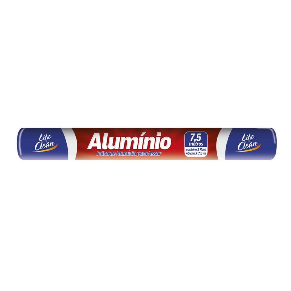 Rolo de Alumínio 45cm x 7,5m