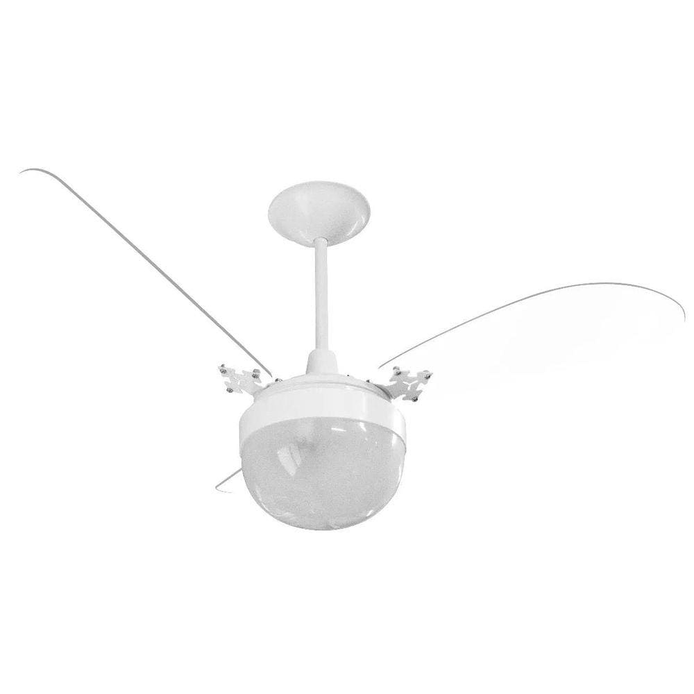 Ventilador Teto Linha Litoral Delta Paraty 3P Transparente