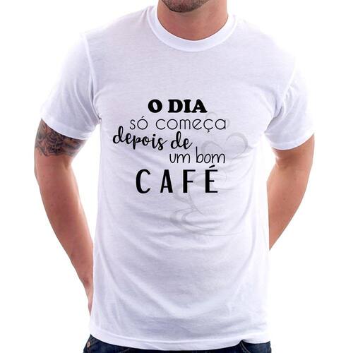 Camiseta O dia só começa depois de | Casas Bahia Camiseta O dia só começa depois de | Casas Bahia