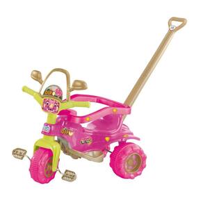 Triciclo Infantil Magic Toys Tico-Tico Bichos com Som - Azul