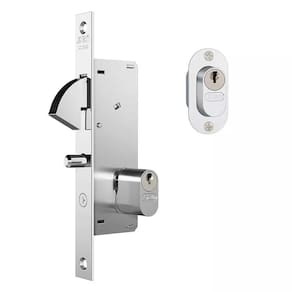 Fechadura Stam Porta De Correr 940 Inox 1 Peça