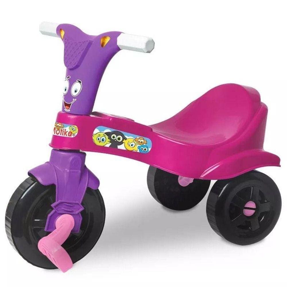 Triciclo Motoca Velotrol Infantil Ultra Bikes - Rosa