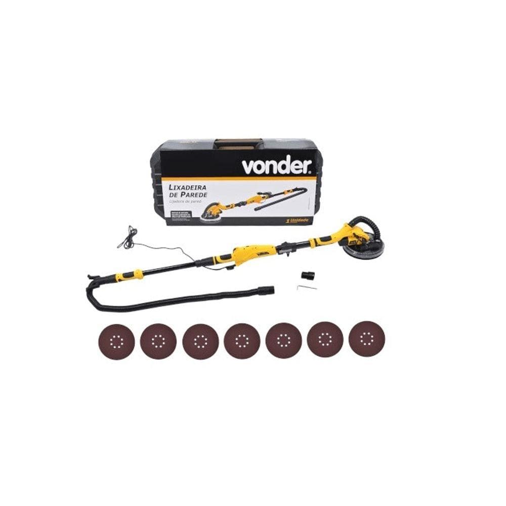 Lixadeira De Parede Telescópica 600w Lpv600 Vonder 220v