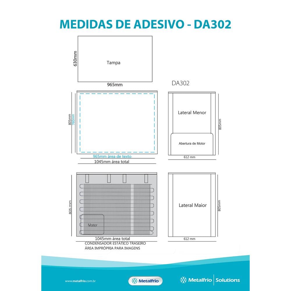 Freezer Horizontal 1 Tampa Metalfrio (Dupla Ação) | Casas Bahia