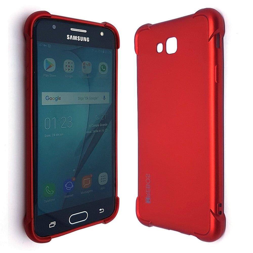 Capinha Premium Anti Impacto Samsung Galaxy J2 Prime Vermelha | Casas Bahia