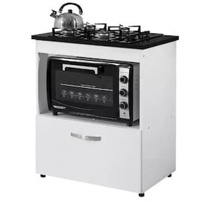 Balcão Cooktop 1 Porta 5 bocas
