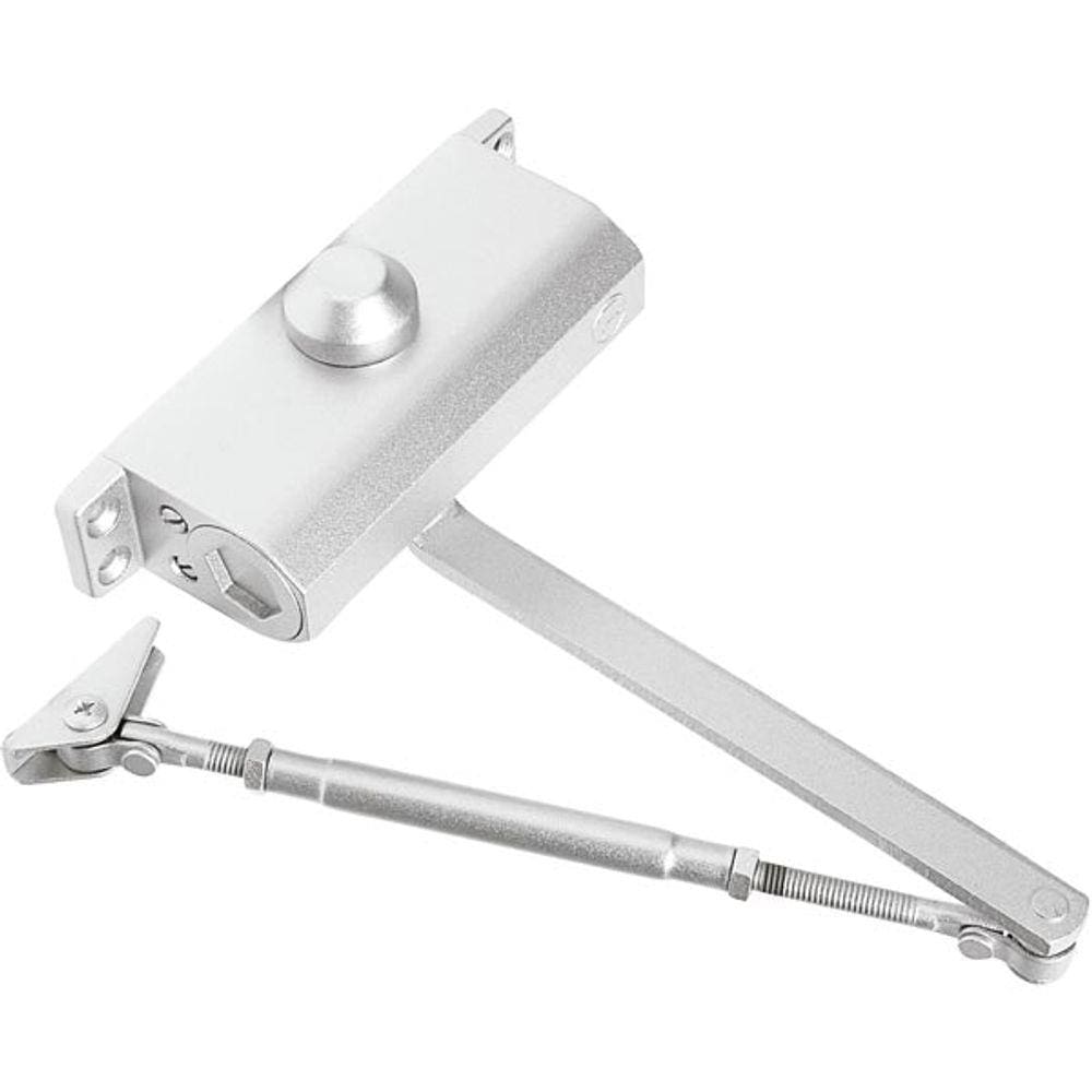 Mola Para Portas Aérea Soprano A530 Até 45 Kgs Prata Força