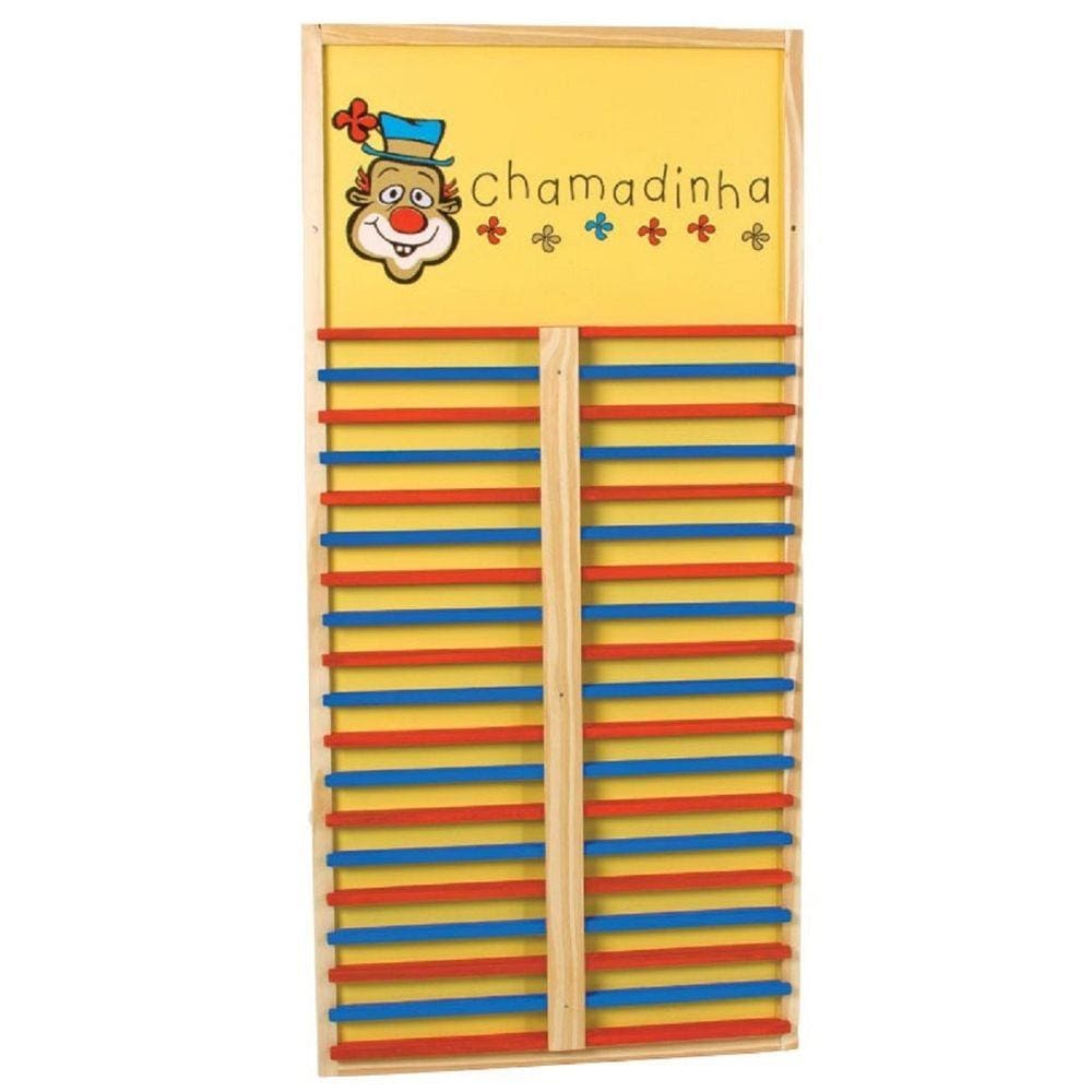 Brinquedos Educativos - Chamadinha 36 Nomes 95x45cm