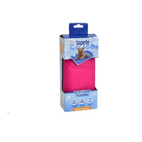 Tapete Gelado Para Cães Ice pad Rosa Pequeno 40x50