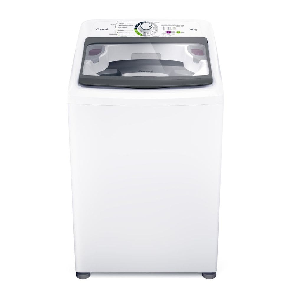 Máquina de Lavar Consul modelo cwh14ab 14Kg com Dosagem Extra Econômica e Ciclo Edredom - 220V