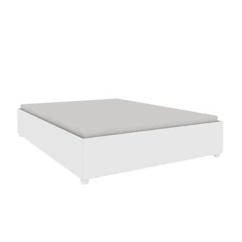 imagem-Cama Casal Grecia Espresso Móveis - Branco