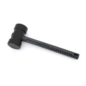 Martelo De Borracha Azulejista 80mm Preto