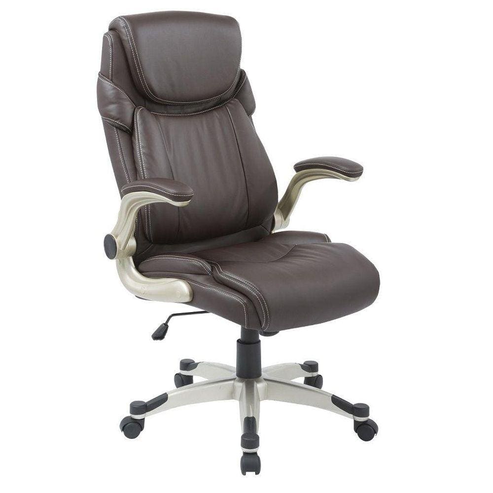 Cadeira Presidente Pelegrin em Couro Pu