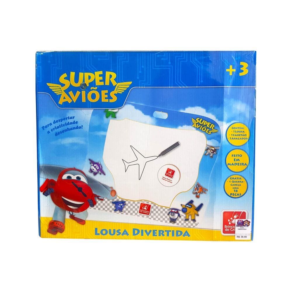Lousa Branca Super Aviões