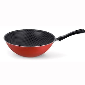 Frigideira Wok Oriental 28 cm Vermelho - 51128