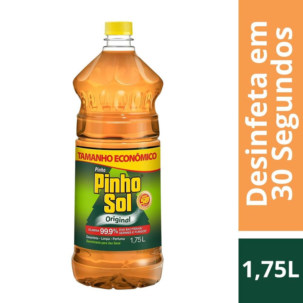 Kit com 4 Desinfetante Pinho Sol