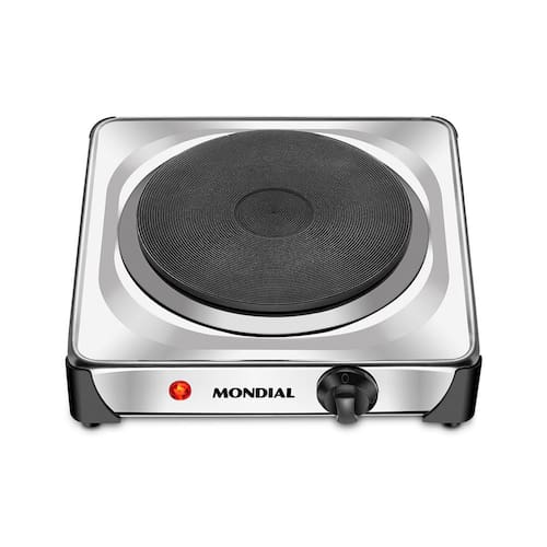 imagem-Fogão Elétrico Mondial Fast Cook FE-04 com 1 Chapa de Aquecimento - 110V