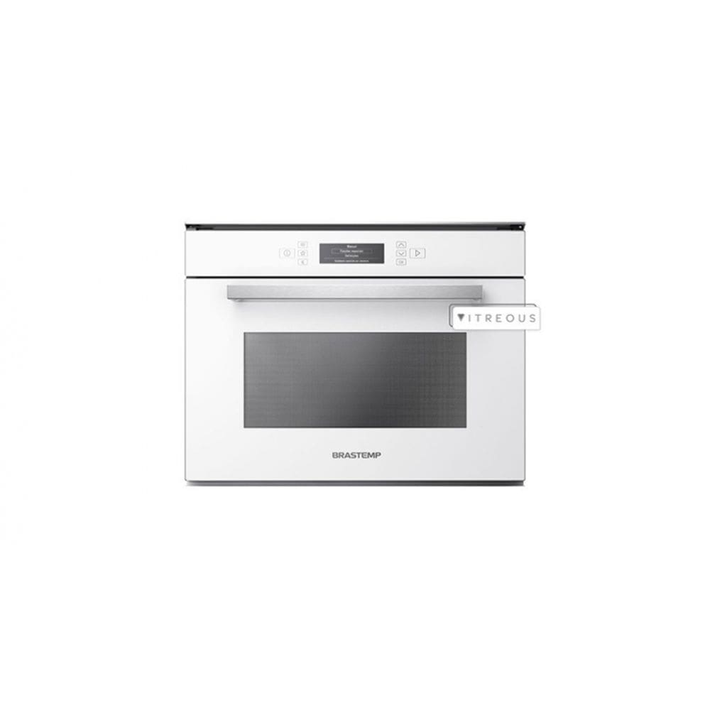 Microondas Brastemp Vitreous de Embutir 40 Litros com Grill