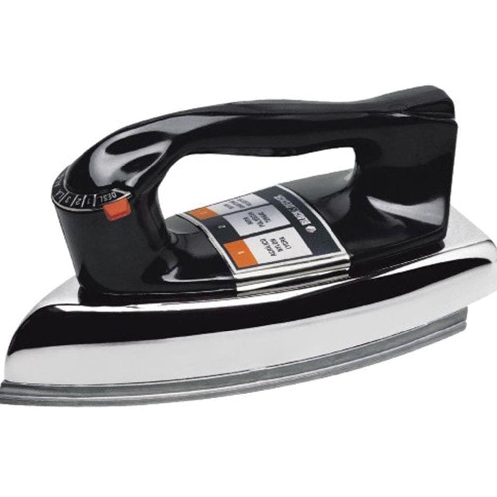Ferro a Seco Black & Decker Automático 110V Preto