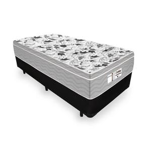 Cama Box Solteiro + Colchão De Molas Ensacadas - Probel - Evolution 88x188x67cm