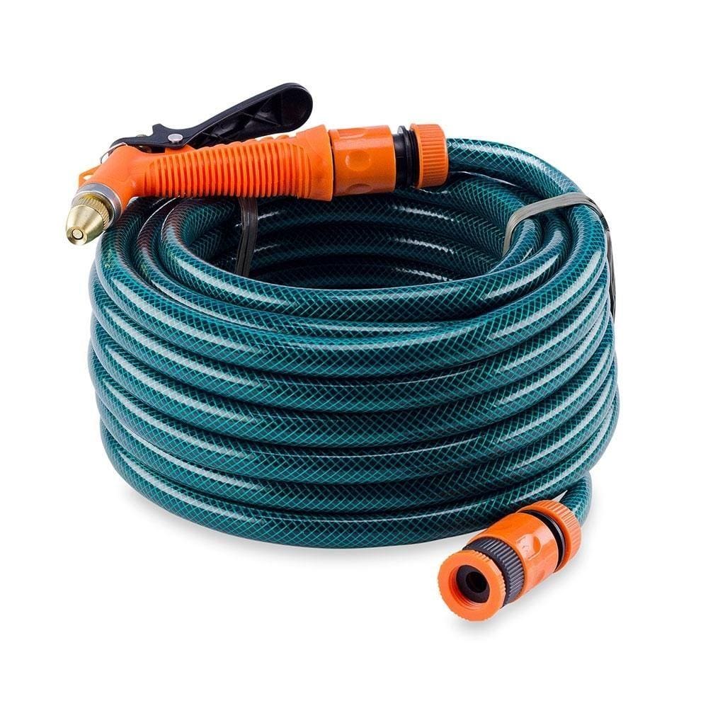 Mangueira Trancada 1/2" Verde 10M Hidropistola Forceline